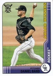 2021 Topps Big League Base Set Daniel Bard #278 card