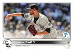 2022 Topps 1st Edition Base Set Daniel Bard #167 card