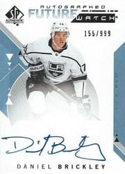 2018-19 SP Authentic Base Set Daniel Brickley #204 card