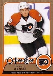 2008-09 O-Pee-Chee Base Set Daniel Briere #398 card