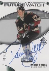 2020-21 SP Signature Edition Legends Base Set Daniel Briere #362 card