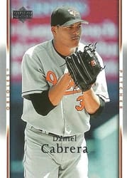 2007 Upper Deck Base Set Daniel Cabrera #63 card