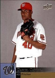 2009 Upper Deck Base Set Daniel Cabrera #935 card