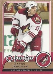 2008-09 O-Pee-Chee Base Set Daniel Carcillo #42 card