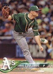 2018 Topps Base Set Daniel Coulombe #16 card