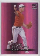 2024 Leaf Electrum Baseball Base Set Daniel Cuvet #90 card