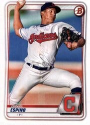 2020 Bowman Draft Base Set Daniel Espino #BD-26 card