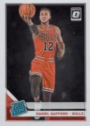 2019-20 Donruss Optic Base Set Daniel Gafford #153 card