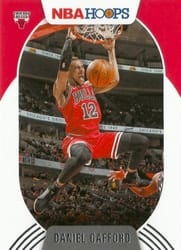2020-21 Hoops Base Set Daniel Gafford #177 card