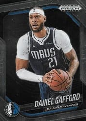 2024-25 Panini Prizm Black Base Set Daniel Gafford #241 card