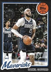 2025-26 Topps 1980-81 Topps Basketball Daniel Gafford #80BK-10 card