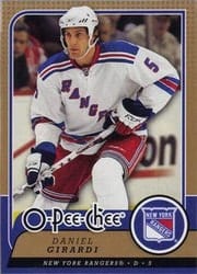 2008-09 O-Pee-Chee Base Set Daniel Girardi #208 card