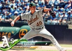 2018 Topps Update Base Set Daniel Gossett #US283 card
