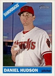 2015 Topps Heritage Base Set Daniel Hudson #283 card
