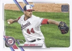 2021 Topps Update Base Set Daniel Hudson #US205 card
