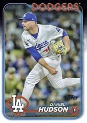 2024 Topps Update Base Set Daniel Hudson #US24 card