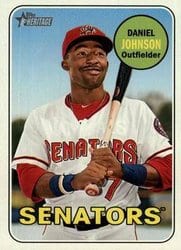 2018 Topps Heritage Minor League Base Set Daniel Johnson #53 card