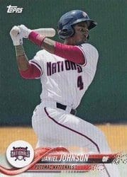 2018 Topps Pro Debut Base Set Daniel Johnson #140 card