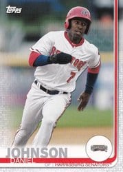 2019 Topps Pro Debut Base Set Daniel Johnson #157 card