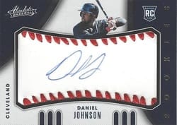 2021 Panini Absolute Base Set Daniel Johnson #105 card