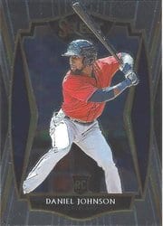 2021 Panini Select Base Set Daniel Johnson #186 card