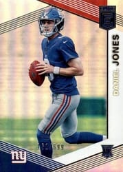 2019 Donruss Elite Base Set Daniel Jones #110 card