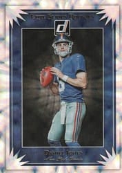 2019 Donruss Elite Series Rookies Daniel Jones #ESR-4 card