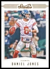 2019 Panini Chronicles Studio Daniel Jones #S3 card