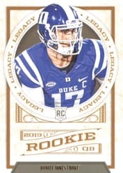 2019 Panini Legacy Base Set Daniel Jones #151 card