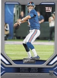 2019 Panini Playbook Base Set Daniel Jones #104 card