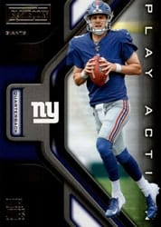 2019 Panini Playbook Play Action Daniel Jones #3 card