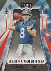 2019 Panini Playoff Air Command Daniel Jones #2 card