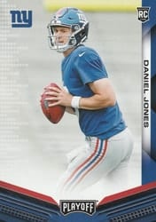 2019 Panini Playoff Base Set Daniel Jones #202 card