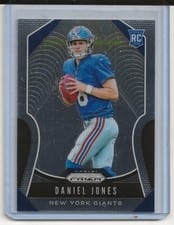 2019 Panini Prizm Daniel Jones #302 card