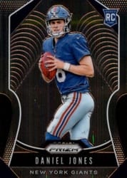 2019 Panini Prizm Base Set Daniel Jones #302 card