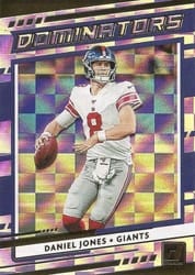 2020 Donruss Dominators Daniel Jones #D-DJ card