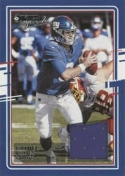 2020 Donruss Donruss Threads Daniel Jones #10 card