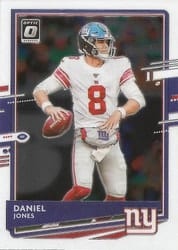 2020 Donruss Optic Base Set Daniel Jones #73 card