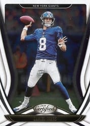 2020 Panini Certified Base Set Daniel Jones #93 card