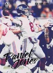 2020 Panini Luminance Base Set Daniel Jones #75 card