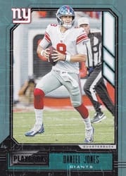 2020 Panini Playbook Base Set Daniel Jones #54 card