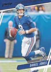 2020 Panini Prestige Base Set Daniel Jones #101 card