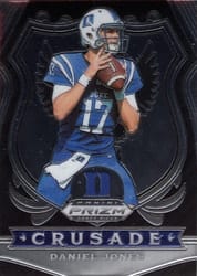 2020 Panini Prizm Draft Picks Base Set Daniel Jones #35 card