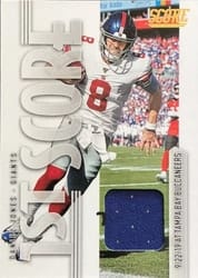 2020 Score First Score Daniel Jones #FS-DJ card