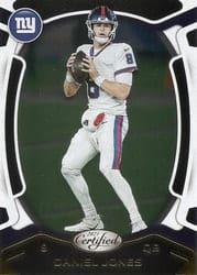 2021 Panini Certified Base Set Daniel Jones #56 card