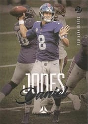 2021 Panini Luminance Base Set Daniel Jones #73 card