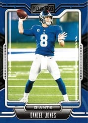 2021 Panini Playbook Base Set Daniel Jones #62 card