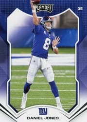 2021 Panini Playoff Base Set Daniel Jones #107 card