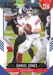 2021 Score Base Set Daniel Jones #60 card