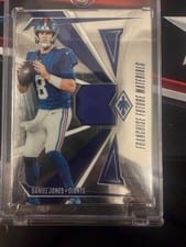 2024 Panini Phoenix Franchise Future Materials Daniel Jones #FFM-DJS card